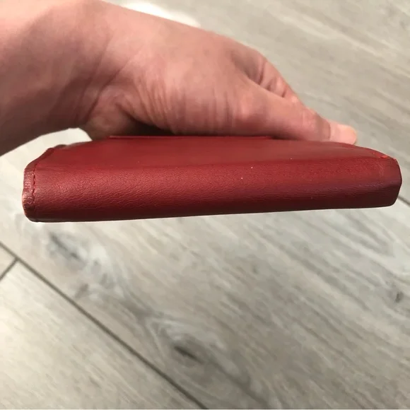 Vintage Christian Dior Red Wallet - Picture 5 of 10